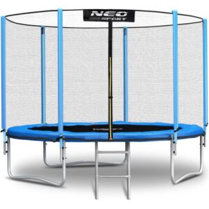 TRAMPOLINA OGRODOWA 8FT/252CM Z SIATKĄ ZEWNĘTRZNĄ I DRABINKĄ NEO-SPORT