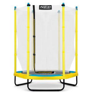 TRAMPOLINA OGRODOWA DO DOMU 140cm 4ft NEOSPORT DLA DZIECI