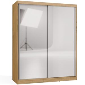 IGA 160CM 2 LUSTRA DĄB ARTISAN ANTRACYT